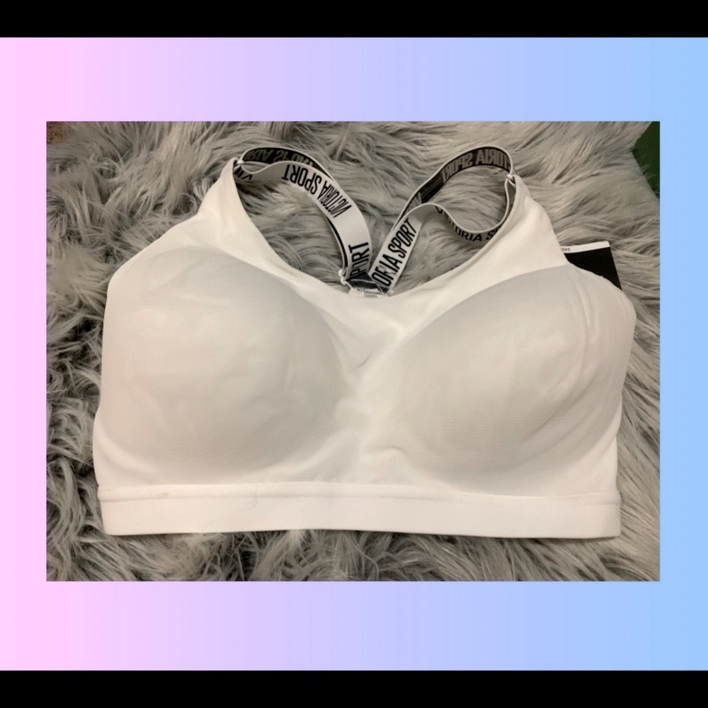 Victoria’s sport bra logo strap 34 DD NWT